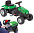 Трактор педальный Pilsan 95*51*51 см Green