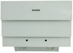 Вытяжка Falken H-6017-3 white glass