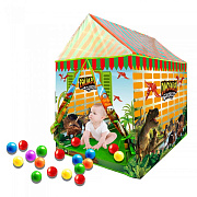 Детский домик-палатка Pituso Динозавр + 50 шаров