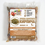 Крошка шамотного кирпича Рецепты Дедушки Никиты фр 5-20 мм 1 кг/1