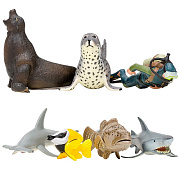 Фигурка Мир морских животных 6 предметов