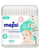 Mepsi Ватные палочки спиралевидные 200 шт