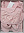 Халат Irina S махр с круж+сумочка гр розовый