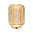 Лампа настольная PLC-7077-180-T-amber LED 9W янтарный