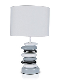 Лампа настольная Д-JM2900 white+sliver+grey