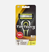 TOPTECH Ultra-5 Станок бритвенный+1 сменная кассета/10