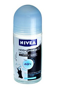 NIVEA Дезодорант роликовый женский Невидимая защита для черного и белого Pure 50 мл/12