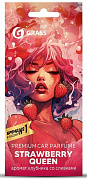 GRASS Ароматизатор картонный Strawberry queen/1
