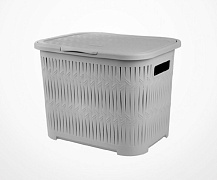 LiMon Корзина для белья 43*34*32 микс/1