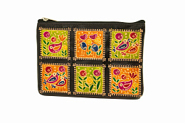 Ethnic Chic Косметичка Птички черный