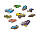 Набор стикеров для ванны Hot Wheels 10 шт