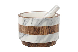 Wood&Marble Ступка с пестиком 15 см/12