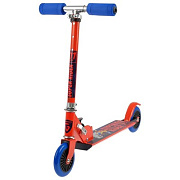 Самокат-снегокат 2в1 Graffiti Super Rider красный/синий 