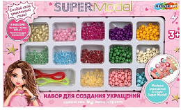 Набор бисера и бусин Супер модель 21*13 см