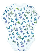 Боди для девочки Linas baby 1260-9 белый