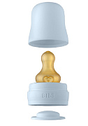 Набор аксессуаров с латексной соской Bibs Bottle Kit Baby Blue
