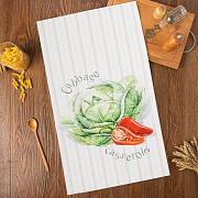 Полотенце Этель Vegetable 40*73 см белый