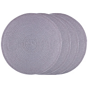 Набор подстановочных салфеток Cosy Grey 4 шт 38 см/30