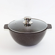 Granit Perfection chocolate Казан для плова 4 л с крышкой/4