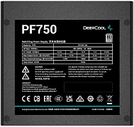 Блок питания Deepcool PF750 R-PF750D-HA1B-CN 750W/80 Plus/ black