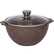 Казан для плова 8 л АП Гранит brown/10