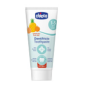 Chicco Зубная паста с фтором/фруктовым вкусом от 1 года 50 мл