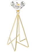 Loft Подсвечник 7.5*7.5*21 см/24