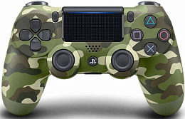 Джойстик PS4 Controller Wireless Dual Shock (G2) Green Camouflage