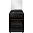 Комбинированная плита Axeldorf FG-061-2 retro black