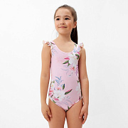Купальник для девочки Kaftan Flowers 9530683 розовый