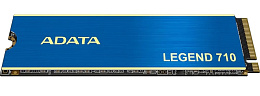 Накопитель SSD Adata 512GB, PCIe 3x4, Legend 710, M.2 2280, R/W 2400/1000MB/s Ret