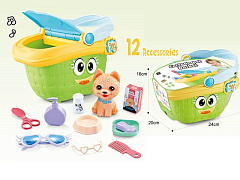Набор игровой Ветеринарная клиника 12 предметов 24*20*16 см