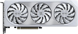 Видеокарта Gigabyte GV-N4060AERO OC-8GD 8ГБ Aero  RTX/4060/8192Mb/128/PCI-E4.0/GDDR6/2580/18000/HDCP