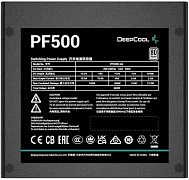 Блок питания Deepcool/GamerStorm PF500 500W/80 PLUS/black 