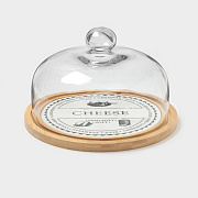 Блюдо с крышкой Сыр 25*25*17 см/1
