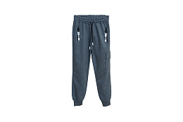 Брюки спортивные для мальчика Asya Kids 9961 антрацит