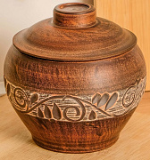 Орнамент Горшок для жаркого №2 550 мл 10*12 см/12