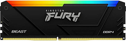 Оперативная память Kingston 8GB/DDR4/3600MHz/DIMM/RGB/XMP/CL17/1.35V/288-pin/Non-ECC