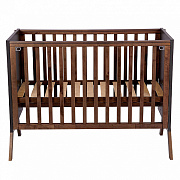 Кровать детская Polini kids Porto 1300 графит-дуб крафт