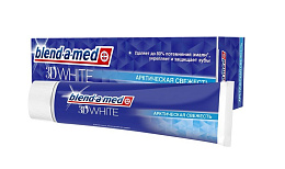 BLEND-A-MED Зубная паста 3D White Арктическая свежесть 125 мл/30