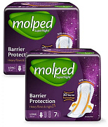 MOLPED Прокладки гигиенические Supernight 14 шт/16