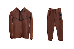 Костюм спортивный для мальчика Asya Kids 1151 кофейный