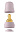 Набор аксессуаров с латексной соской Bibs Bottle Kit Dusky Lilac