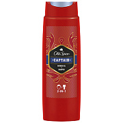OLD SPICE Гель для душа+шампунь 2в1 Captain 400 мл/6