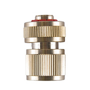Коннектор Archimedes с автостопом 1/2" латунь карта