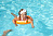 Надувной круг для обучения плаванию Swimtrainer Classic оранжевый