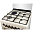 Комбинированная плита Axeldorf FG-063-1 retro beige