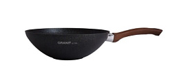 Granit ultra Сковорода Вок 30 см с ручкой/5
