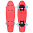 Скейтборд 42*12 см колеса PVC 50 мм пластиковая рама оранжевый 5290561