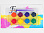 Акварельные карандаши Пироженки 8 цветов с кистью